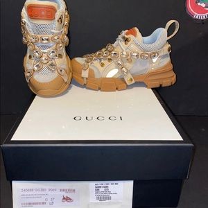 Gucci Flashtrek Crystal NWT